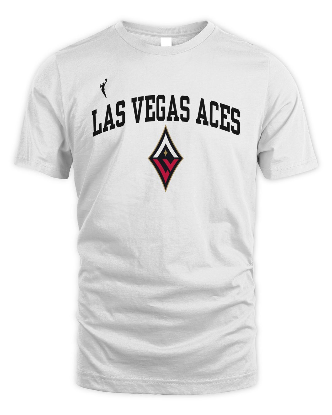 Las Vegas Aces Logo Club Fleece Pullover Hoodie White
